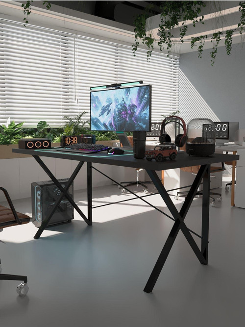 Profesyonel Ofis Masası OF46005-4-140 Antrasit 36 mm Kalınlık - 140 X 90 cm