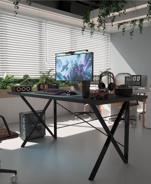 Profesyonel Ofis Masası OF46005-4-180 Antrasit 36 mm Kalınlık - 180 X 90 cm