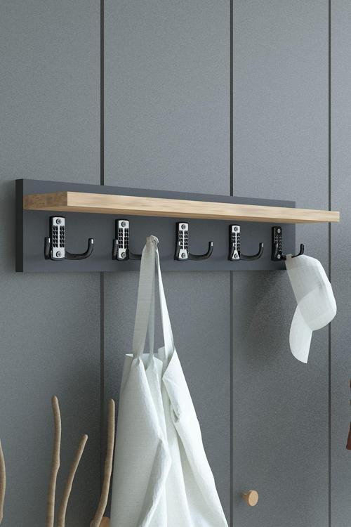 Portmanto Duvar Askılığı Elbise Askılığı ASKI-005-4-6 - 60 cm
