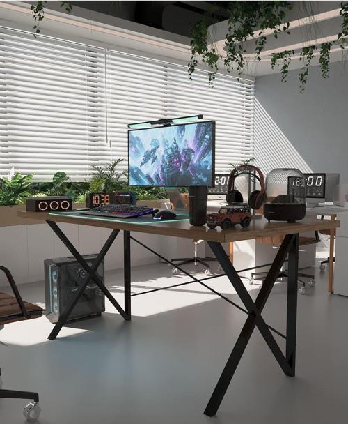 Profesyonel Ofis Masası OF46005-6-160 A.Çam 36 mm Kalınlık - 160 X 90 cm