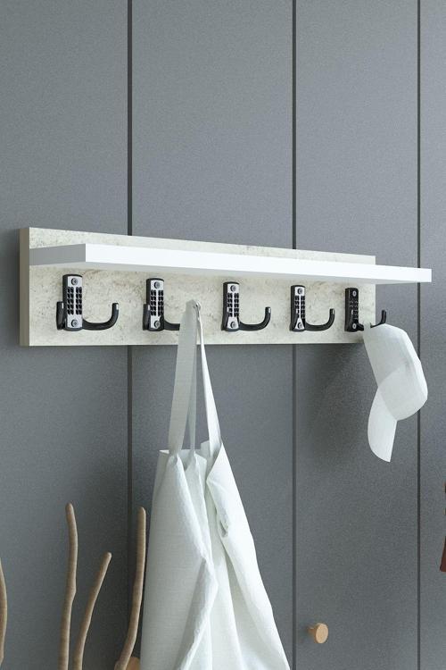 Portmanto Duvar Askılığı Elbise Askılığı ASKI-005-8-1 - 60 cm