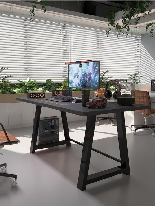 Profesyonel Ofis Masası OF75003-4-140 Antrasit 36 mm Kalınlık - 140 X 75 cm