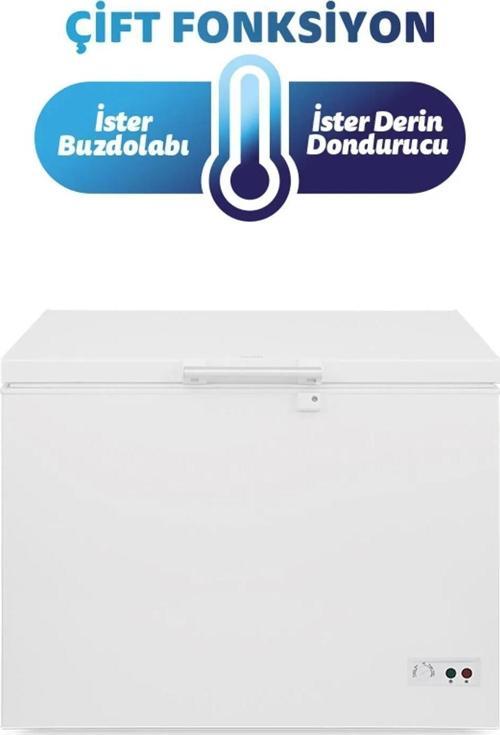 CF 5500 D/S 469 Litre Sandık Tipi Derin Dondurucu