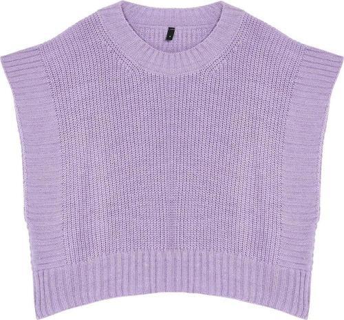 Stil Modern Kadın Crop Standart Kol Bisiklet Yaka Triko Süveter