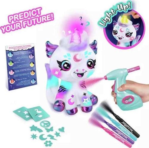 Airbrush Plush Cosmic Unicorn: Sonsuz Tasarım Olanakları Seni Bekliyor!
