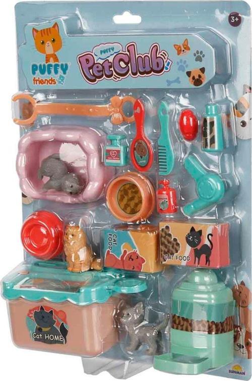 Kedi Bakımı Mini Oyun Seti: Tüylü Dostlarına Şefkatle Bak!