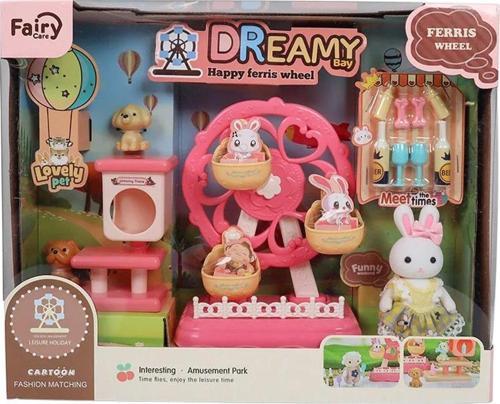 Bay Dreamy Tavşan Ailesi Dönme Dolap Eğlence Parkı