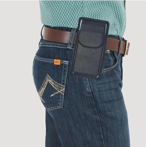 Kemere Takılan Telefon Kılıfı Dik Bel Kemer Kılıfları Kapaklı Mıknatıslı 16.2 X 8 Cm