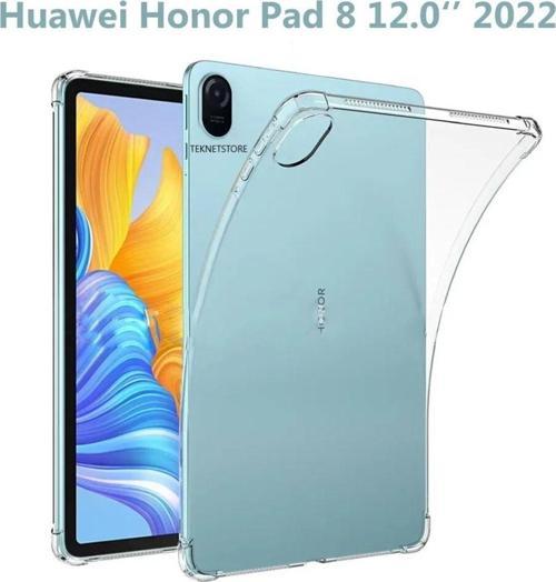 Honor Pad 8 12'' Inç 2022 Uyumlu Şeffaf Koruyucu Tablet Kılıfı Hey-w09