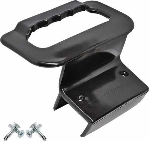 Plastik Baza Kulpu Yatak Kaldırma Tutma Kulp Kolu Tutacağı Kulbu Siyah -40mm Profiller için