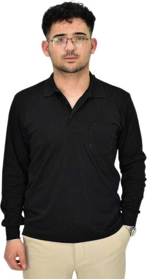 Erkek Büyük Beden Mevsimlik Polo Yaka Sweatshirt 1-6830 BGL-ST04415