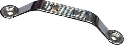 Dekoratif Zamak Kulp Dıştan - 64mm, Nikel, 100 Adet