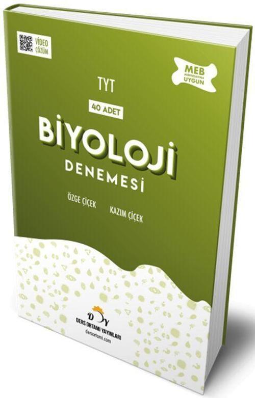 Ders Ortamı YKS TYT Biyoloji 40 Deneme Ders Ortamı Yayınları