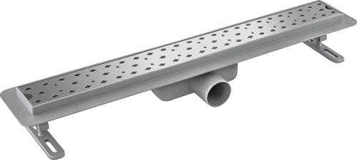 Lineer Süzgeç - Yan Çıkışlı- Seramik Uyumlu(20 cm)