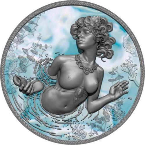 Afrodit'in Doğuşu Gümüş Sikke Coin