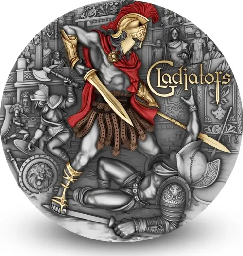 Gladyatör Gümüş Sikke Coin