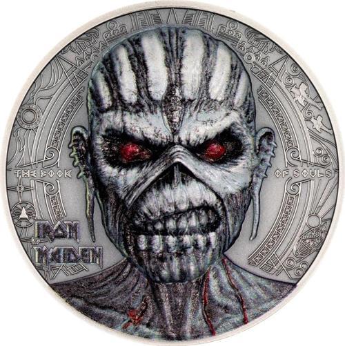 Iron Maiden Gümüş Sikke Coin
