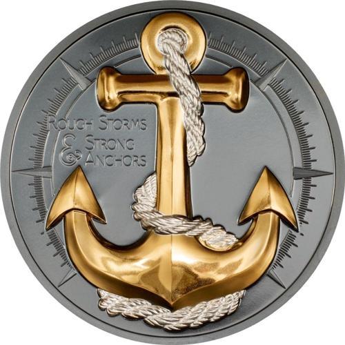 Sert Fırtına Altın Kaplama Gümüş Sikke Coin