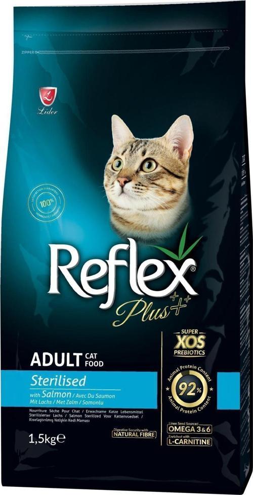 Sterilised Somonlu Kısırlaştırılmış Yetişkin Kedi Maması 1.5 Kg