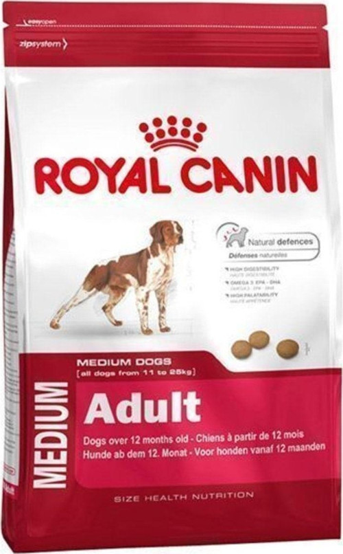 Medium Adult Orta Irk Yetişkin Köpek Mamasi 15 Kg