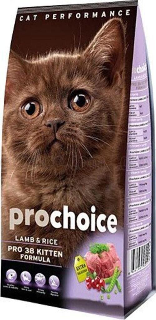 Pro 38 Kitten Kuzulu Yavru Kedi Kuru Maması 15 Kg