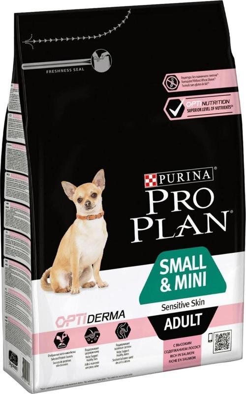 Small&Mini Sensitive Skin Somonlu Yetişkin Köpek Maması 3 Kg