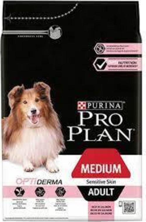 Medium Adult Somonlu Hassas Yetişkin Köpek Maması 14 Kg
