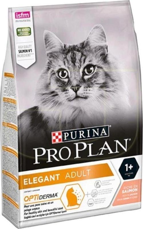Elegant Derma Somonlu Yetişkin Kedi Maması 3Kg