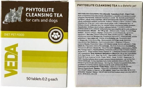 Phytoelıte Cleansıng Tea Kedi Ve Köpekler Için Sindirim Sistemi Destekleyici