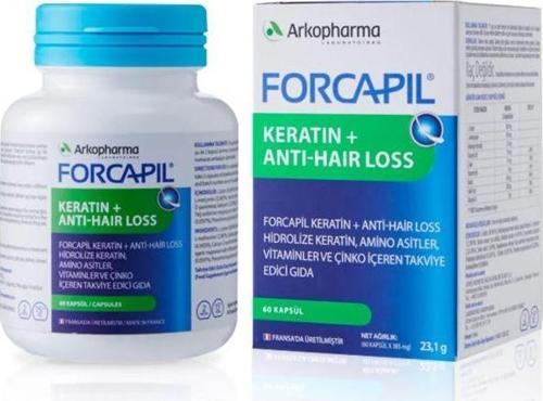 Forcapil Keratin + Anti-Hair Loss 60 Capsules