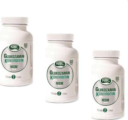 Glukozamin Kondroitin Msm 60 Tablet 3 Adet