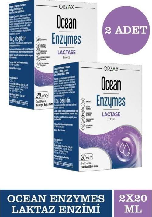 Enzymes Lactase Damla 20 ml 2 Adet