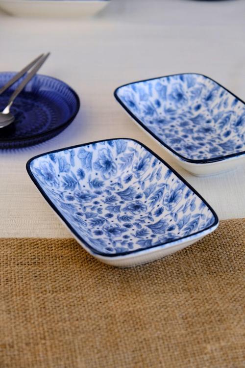 Blue Heaven Kayık Tabak 2 li 17x12x3cm