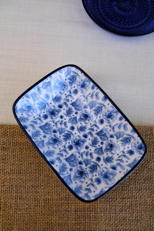 Blue Heaven Kayık Tabak Tekli 17x12x3cm