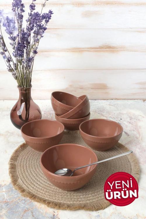 Kahverengi Bella Kase 14 cm 6 Adet 605