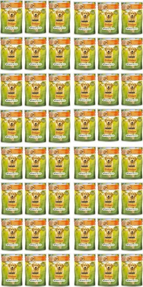Tavuklu ve Havuçlu Yetişkin Yaş Köpek Maması. 100 gr * 48 Adet