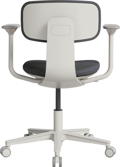 Tesla Comfort Çalışma Koltuğu - Koyu Gri Kumaş 61x74-86x60 cm