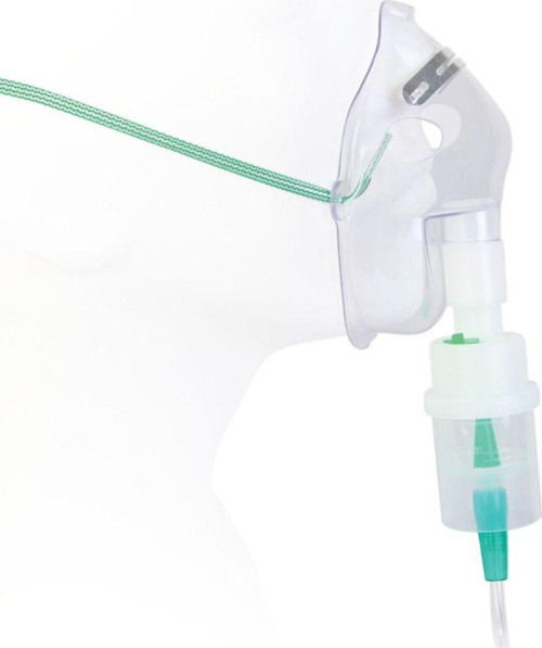 Hazneli Yetişkin Oksijen Maskesi Nebulizatör Maskesi 5 Adet ( Ceren,Aqua,Awamed )