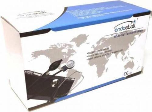 Klasik Tansiyon Aleti Steteskoplu Yapışkanlı - Mekanik - L