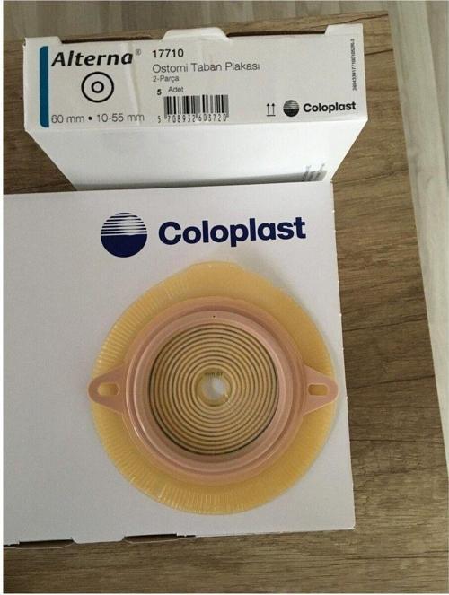 Ostomi Taban Plakası Kulakçıklı 25 Adet 17710 (Sadece Adaptör)
