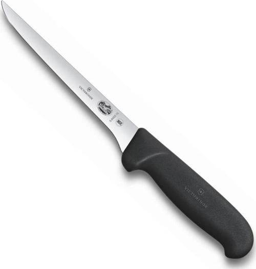 12cm Kavisli Dar Ağız Sıyırma Bıçağı Siyah 5.6403.12
