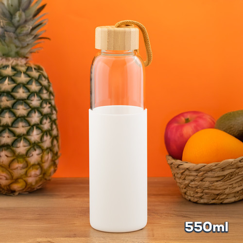 2409-4 BEYAZ KILIFLI SU SISESI 550ML (KUTU)