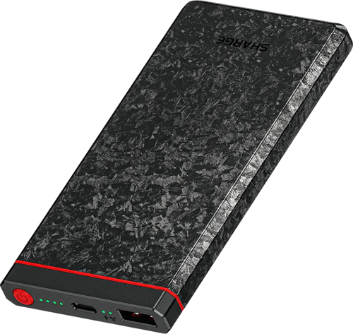 CarbonBlade 10,000mAh Ultra Hafif PowerBank - Siyah