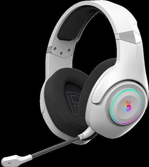 Bloody GR270 Kablosuz RGB 7.1 Surround Beyaz Gaming Kulaklık
