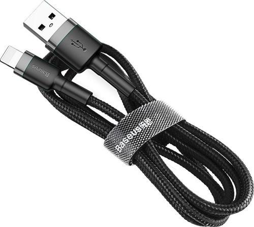 Cafule 1.5A Lightning 2 Metre Şarj Kablosu Gri CALKLF-CG1