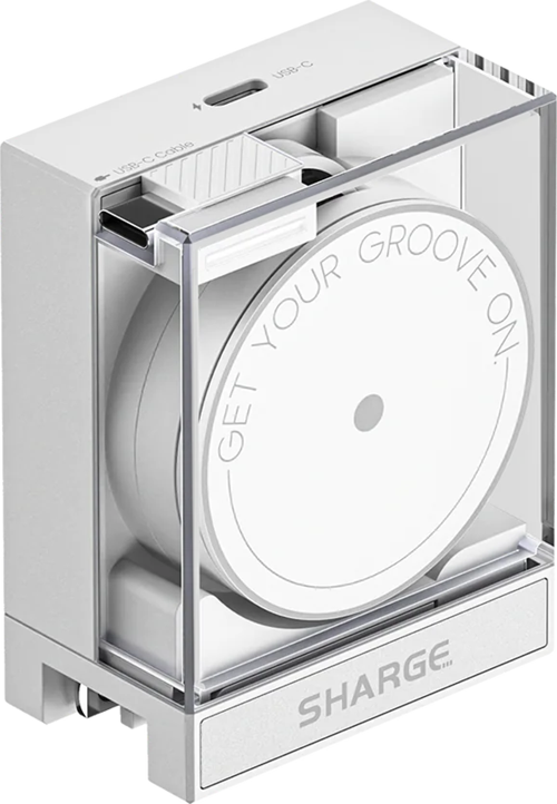 Retractable 65 GaN Şarj Cihazı - Beyaz