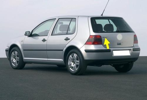 VW Golf 4 1998-2004 Arka Bagaj Kapağı GOLF Model Yazısı 1J6853687