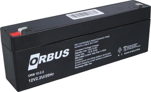 12 VOLT - 2.2 AMPER YATIK UZUN AKÜ (176 X 61 X 33 MM)