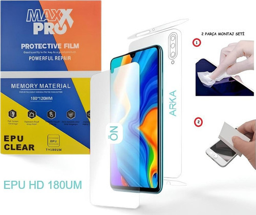 HONOR PRO NANO Ön Ekran + Full Arka Kaplama SET Esnek ULTRA İnce - MAXXPRO - EPU HD