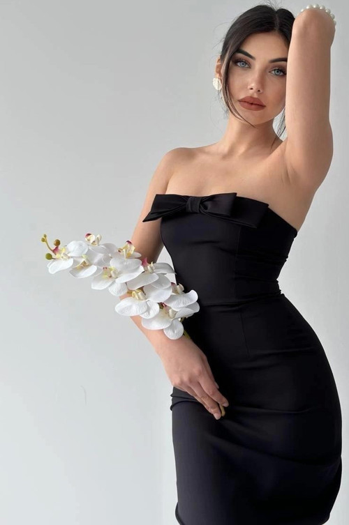 ÖNÜ KURDALELİ KAELM ELBİSE